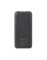 RIVACASE POWERBANK 20000 MAH USB-C 20W LCD, 1X WE/WY USB-C PD 20W, 2X USB-A QC 30 18W, CZARNY - nr 37