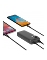 RIVACASE POWERBANK 20000 MAH USB-C 20W LCD, 1X WE/WY USB-C PD 20W, 2X USB-A QC 30 18W, CZARNY - nr 5