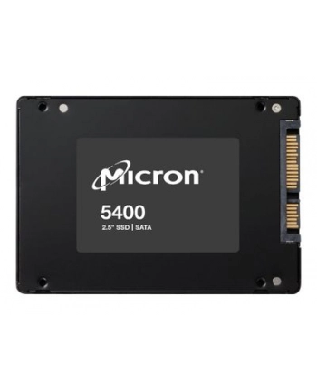 Dysk SSD Micron 5400 PRO 192TB SATA 25''; MTFDDAK1T9TGA-1BC1ZABYYT (DWPD 15) Tray