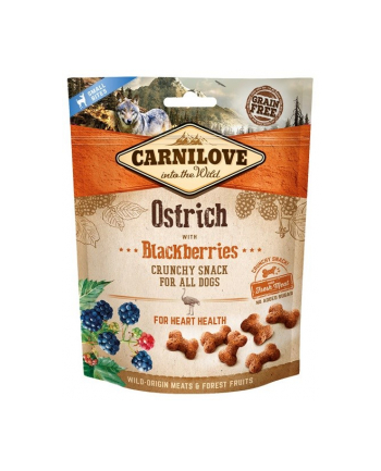 Carnilove Przysmak FRESH CRUNCHY OSTRICH+BER200g