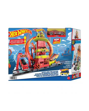 mattel Hot Wheels City Remiza strażacka Superpętla HKX41 nr 2