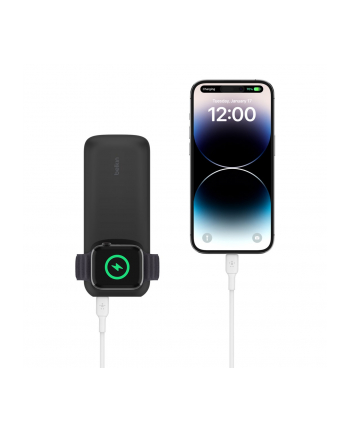 BELKIN POWERBANK 10000 MAH -APPLEWATCH DOCK CZARNY