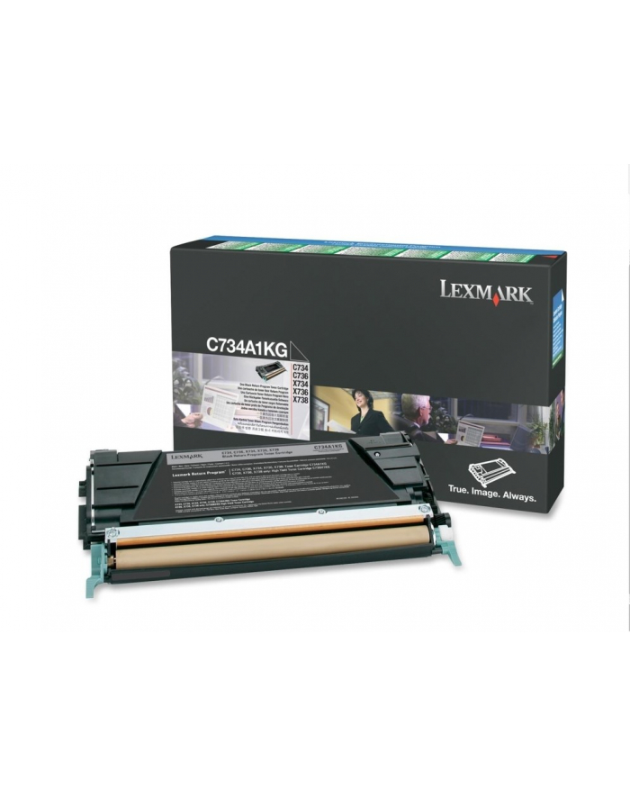 Lexmark Toner C734A1KG Black główny