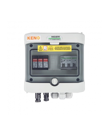 keno energy Rozdzielnica przyłączeniowaDC+ AC KENO z ogranicznikiem przepięć 1000V typu 1+2, 1x łańcuch PV, 1x MPPT // 20A 3-F