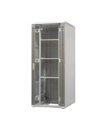 EmiterNet Szafa ramowa stojąca 42U, drzwi przód blacha/szkło, 800x1000x1980mm (szer/gł/wys)