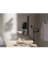 GEMBIRD Regulowany uchwyt biurkowy z ramieniem na monitor i podstawką na notebooka 17-32inch do 8kg - nr 9