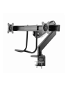 GEMBIRD Biurkowe regulowane ramie na dwa monitory 17-35inch obciążenie do 10kg - nr 22