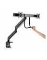 GEMBIRD Biurkowe regulowane ramie na dwa monitory 17-35inch obciążenie do 10kg - nr 26