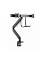 GEMBIRD Biurkowe regulowane ramie na dwa monitory 17-35inch obciążenie do 10kg - nr 34