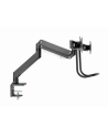 GEMBIRD Biurkowe regulowane ramie na dwa monitory 17-35inch obciążenie do 10kg - nr 44
