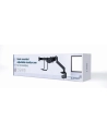 GEMBIRD Biurkowe regulowane ramie na dwa monitory 17-35inch obciążenie do 10kg - nr 48