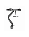GEMBIRD Biurkowe regulowane ramie na dwa monitory 17-35inch obciążenie do 10kg - nr 59