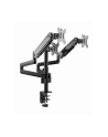 GEMBIRD Biurkowe ramię na 3 monitory - regulowane 17-32inch obciążenie do 7kg - nr 38