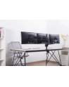 GEMBIRD Biurkowe ramię na 3 monitory - regulowane 17-32inch obciążenie do 7kg - nr 8