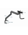 GEMBIRD Biurkowe ramię na 3 monitory - regulowane  17-27inch  obciążenie do 6kg - nr 26
