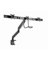 GEMBIRD Biurkowe ramię na 3 monitory - regulowane  17-27inch  obciążenie do 6kg - nr 32