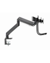 GEMBIRD Biurkowe ramię na 3 monitory - regulowane  17-27inch  obciążenie do 6kg - nr 33
