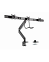 GEMBIRD Biurkowe ramię na 3 monitory - regulowane  17-27inch  obciążenie do 6kg - nr 8