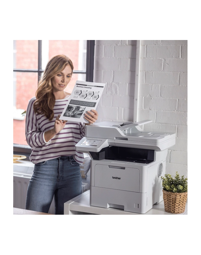 BROTHER Monochrome Multifunction Laser Printer 4 in 1 50ppm/duplex/network/Wifi główny