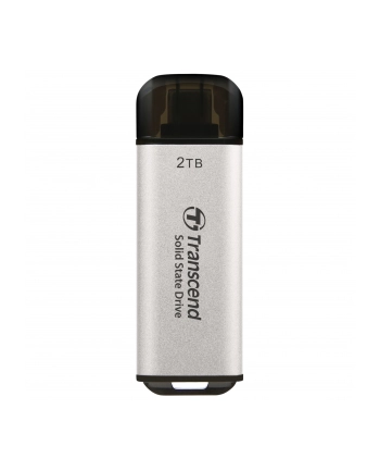 TRANSCEND ESD300S 2TB External SSD USB 10Gbps Type C Silver nr 2