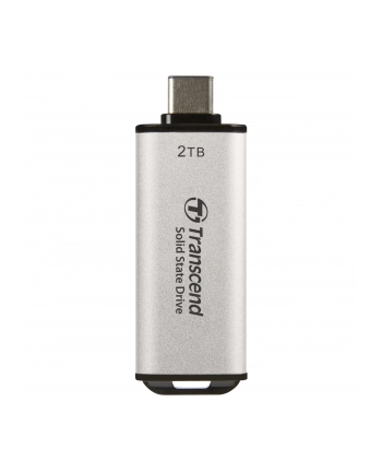 TRANSCEND ESD300S 2TB External SSD USB 10Gbps Type C Silver nr 1