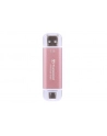 TRANSCEND ESD310P 2TB External SSD USB 10Gbps Type C/A Pink - nr 12