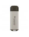 TRANSCEND ESD300S 512GB External SSD USB 10Gbps Type C Silver - nr 1