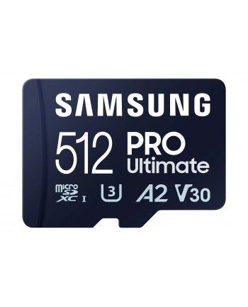 SAMSUNG Pro Ultimate microSD 512GB Memory Card UHS-I U3 FHD 4K UHD 200MB/s Read 130 MB/s Write for Smartphone Drone Incl SD Adapter nr 1