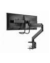 GEMBIRD Biurkowe regulowane ramie na dwa monitory 17-35inch obciążenie do 10kg - nr 39