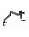 GEMBIRD Biurkowe regulowane ramie na dwa monitory 17-35inch obciążenie do 10kg - nr 56