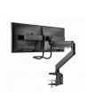 GEMBIRD Biurkowe regulowane ramie na dwa monitory 17-35inch obciążenie do 10kg - nr 58