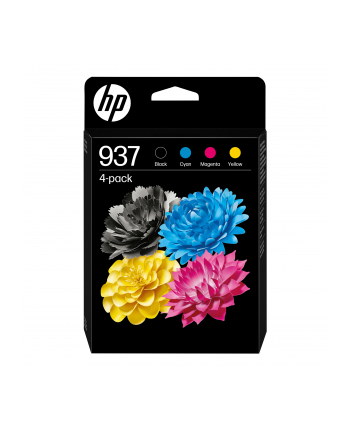 hp inc. HP 937 CMYK Original Ink Cartridge 4-Pack