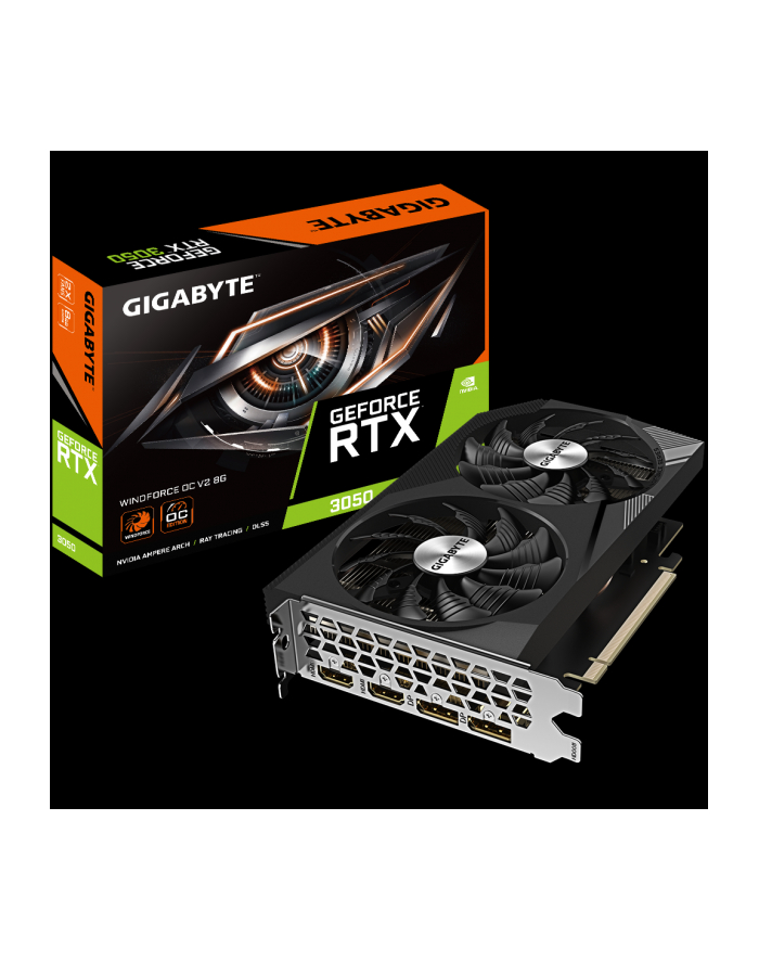 GIGABYTE GeForce RTX 3050 WINDFORCE OC V2 8GB główny