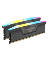CORSAIR VENGEANCE RGB 48GB 2x24GB DDR5 6000MT/s DIMM Unbuffered 30-36-36-76 Std PMIC XMP 3.0 Black Heatspreader RGB LED 1.4V - nr 11