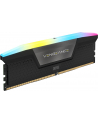 CORSAIR VENGEANCE RGB 48GB 2x24GB DDR5 6000MT/s DIMM Unbuffered 30-36-36-76 Std PMIC XMP 3.0 Black Heatspreader RGB LED 1.4V - nr 8