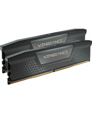 CORSAIR VENGEANCE 32GB 2x16GB DDR5 6200MT/s DIMM Unbuffered 32-38-38-80 OC PMIC XMP 3.0 Black Heatspreader Black PCB 1.4V