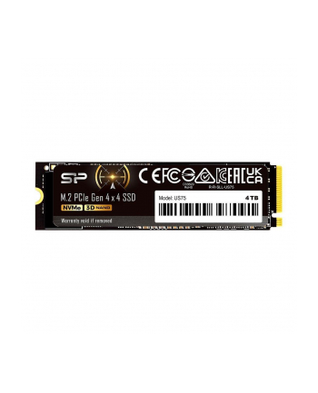 silicon power computer ' communicat SILICON POWER SSD US75 4TB M.2 PCIe NVMe Gen4x4 NVMe 1.4 7000/6500MB/s