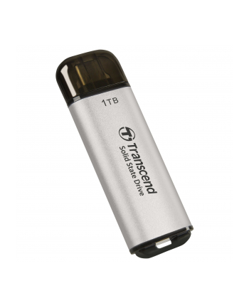 TRANSCEND ESD300S 1TB External SSD USB 10Gbps Type C Silver