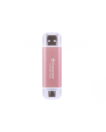 TRANSCEND ESD310P 1TB External SSD USB 10Gbps Type C/A Pink