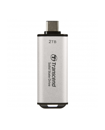 TRANSCEND ESD300S 2TB External SSD USB 10Gbps Type C Silver