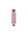 TRANSCEND ESD310P 512GB External SSD USB 10Gbps Type C/A Pink - nr 12
