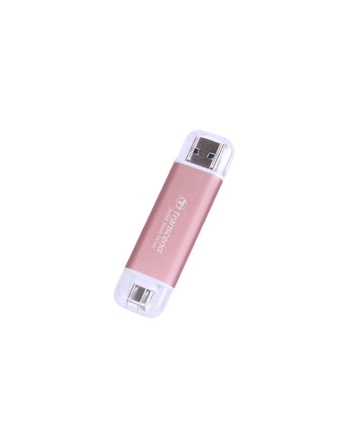 TRANSCEND ESD310P 512GB External SSD USB 10Gbps Type C/A Pink główny
