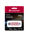 TRANSCEND ESD310P 512GB External SSD USB 10Gbps Type C/A Pink - nr 8