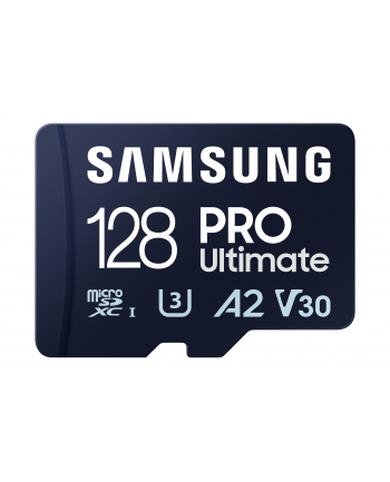 SAMSUNG Pro Ultimate microSD 128GB Memory Card UHS-I U3 FHD 4K UHD 200MB/s Read 130 MB/s Write for Smartphone Drone Incl SD Adapter