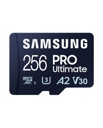 SAMSUNG Pro Ultimate microSD 256GB Memory Card UHS-I U3 FHD 4K UHD 200MB/s Read 130 MB/s Write for Smartphone Drone Incl SD Adapter
