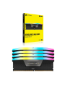 CORSAIR VENGEANCE RGB 128GB 4x32GB DDR5 5600MT/s DIMM Unbuffered 40-40-40-77 Std PMIC XMP 3.0 Black Heatspreader Black PCB 1.25V - nr 15
