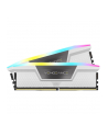CORSAIR DDR5 6000MT/s 32GB 2x16GB DIMM Unbuffered 36-44-44-96 Std PMIC XMP 3.0 VENGEANCE RGB DDR5 White Heatspreader Black PCB 1.4V - nr 10