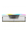 CORSAIR VENGEANCE RGB 64GB 2x32GB DDR5 6000MT/s DIMM Unbuffered 40-40-40-77 Std PMIC XMP 3.0White Heatspreader RGB LED 1.35V - nr 12