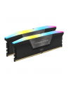 CORSAIR VENGEANCE RGB 64GB 2x32GB DDR5 6400MT/s DIMM Unbuffered 32-40-40-84 Std PMIC XMP 3.0 Black Heatspreader RGB LED 1.4V - nr 18