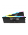 CORSAIR VENGEANCE RGB 64GB 2x32GB DDR5 6400MT/s DIMM Unbuffered 32-40-40-84 Std PMIC XMP 3.0 Black Heatspreader RGB LED 1.4V - nr 19